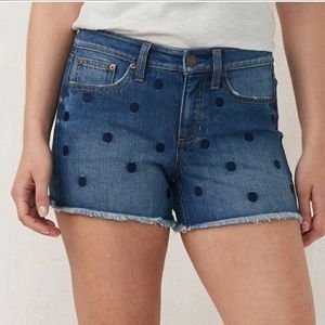 NWT LC Lauren Conrad Midrise Shorts